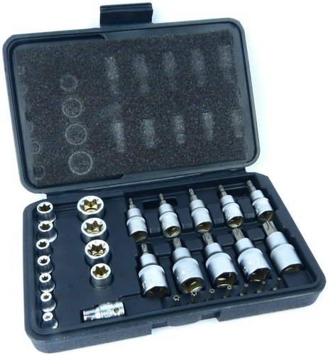 Coffret douille torx embout - coffret,