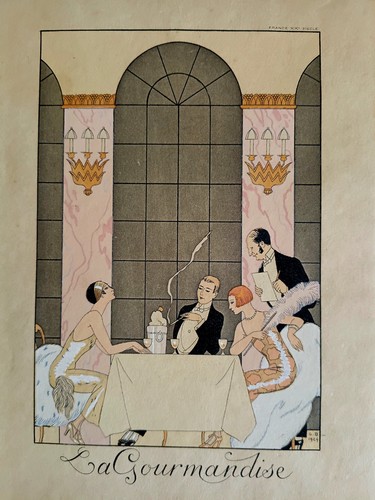 Georges barbier gourmandise - georges,
