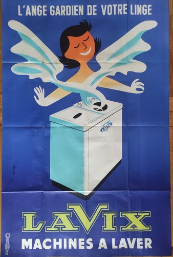 Affiche originale ancienne - originale,