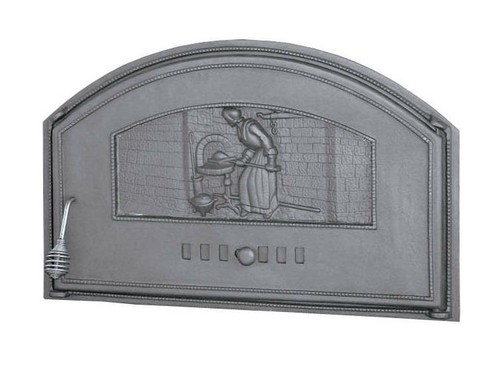 Porte four pierre - de,