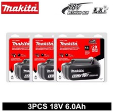 3 X Makita BL1860 Batterie 18