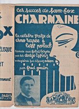 PROPAGANDE RUE PARTITION FOLIES-BERGÈRE CHARMAINE ALIBERT OPÉRETTE TRAIN BLEU...