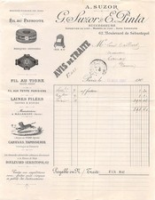 Facture   1907 FIL AU PATRIOTE