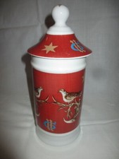 ANCIEN POT A PHARMACIE APOTHICAIRE PORCELAINE LIMOGES -HOSTEL DIEU DE BEAUNE TBE