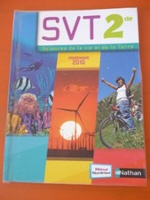 Livre Manuel scolaire Seconde 2nde SVT NATHAN M. Jubault-Bregler - Comme NEUF