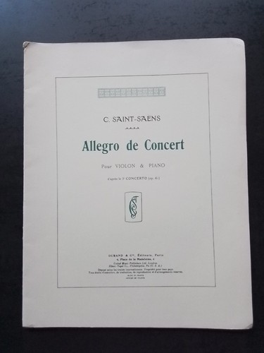 Partition saint saens - partition, saint-saens