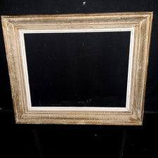 Cadre 5F  feuillure: 35 x 27 cm Montparnasse bois vers 1960