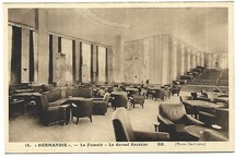 MARINE  PAQUEBOT  NORMANDIE DE