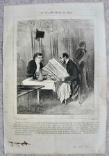 DAUMIER, LITHOGRAPHIE