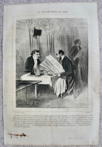 Daumier lithographie - daumier,,