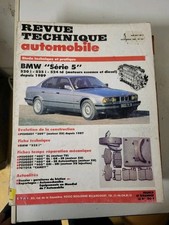 revue technique automobile n°521 BMW série 5  520i - 525i - 524 td