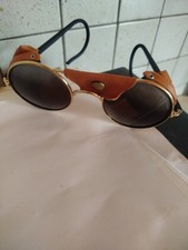 Lunettes de soleil glacier Cebe 2000 vintage avec etui
