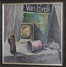 Tableau ancien huile nature