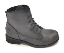 Felmini 8134 Bottines À Lacets En Cuir Noir Avec Talon De 2Cm 5/6