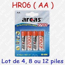 Piles Rechargeables Accus AA