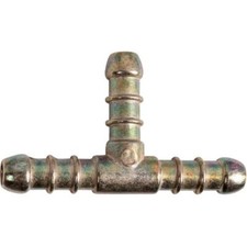 raccord gaz - Té à Tétine en laiton et Zamak