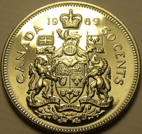 Proof canada 1969 50 - proof,