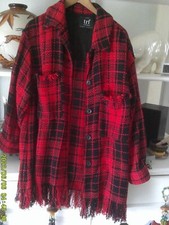 ZARA VESTE LONGUE ECOSSAISE