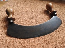 Ancien hachoir à mains Coupe Persil Outil De Cuisine Berceuse GOLDENBERG COUTEAU