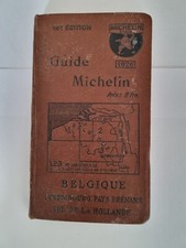 Guide Michelin Belgique 1926.