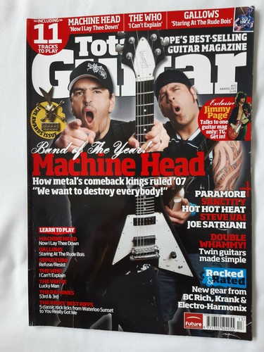 Total guitar magazine machine - total,
