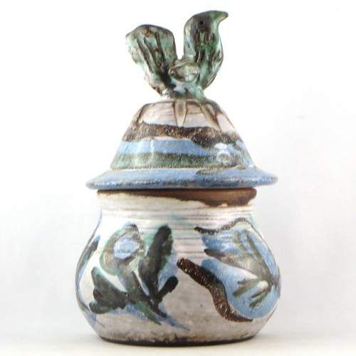 Boite oiseau céramique - "oiseau",