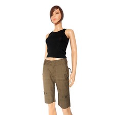 Bermuda en laine à motif