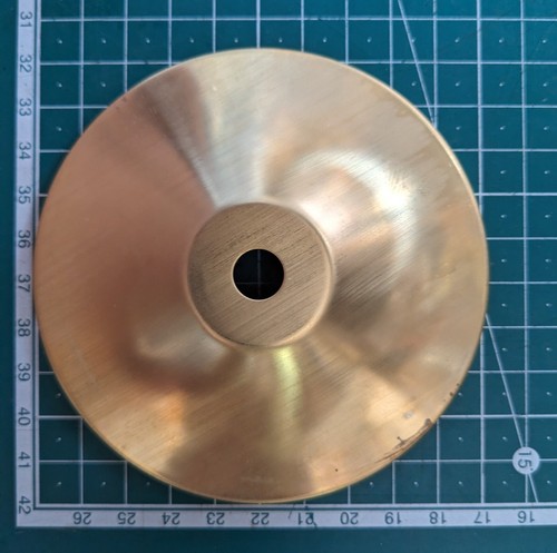 Coupelle laiton neuve 10cm - coupelle,