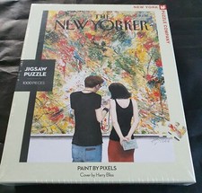 Puzzle 1000 pièces The New Yorker Paint By Pixels New York Puzzle Company Neuf 