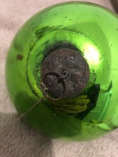 Boule de Nöel ancienne en verre