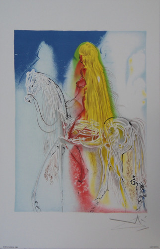 Salvador dali les chevaux - salvador, :