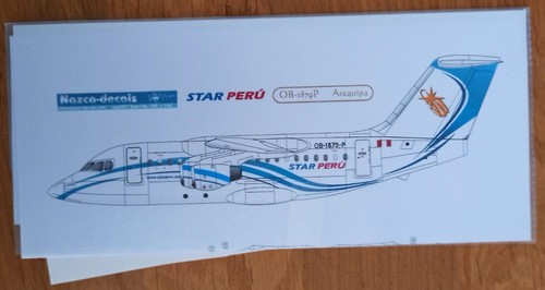 Decals nazca avro - ,