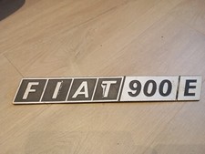 FIAT 900 E GRAND emblème Automobile,  logo, insigne,  Monogramme,