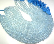 Bleu Aigue-Marine Micro Perles