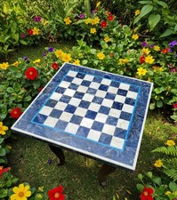 Jeu d'échecs en marbre