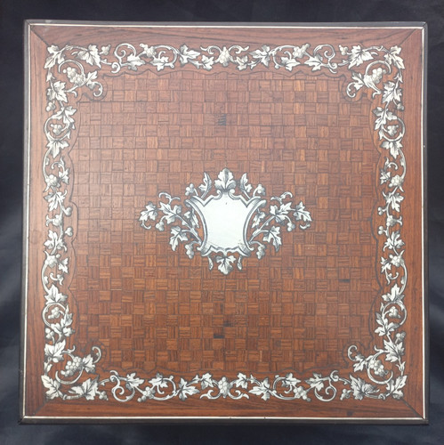 Coffret bois décor
