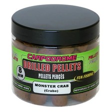 Pellets Percés DRILLED - 80gr - 8mm -  Monster Crab FUN FISHING Alciumpeche