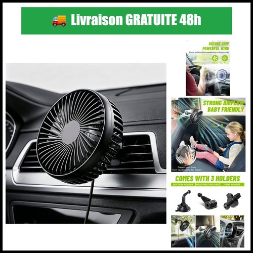 Mini ventilateur voiture v - voiture, 12