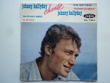 Johnny Hallyday 45Tours EP vinyle Johnny Hallyday Chante Johnny Hallyday vogue
