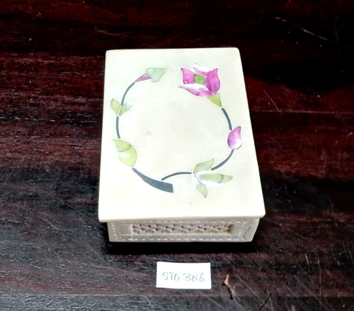 Antique floral art doux pierre - floral,