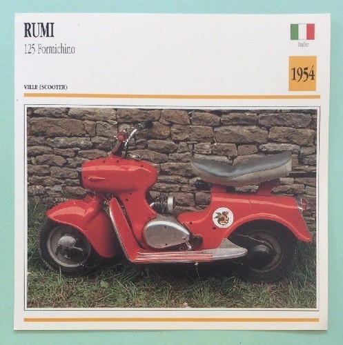 Rumi 125 formichino scooter - rumi,