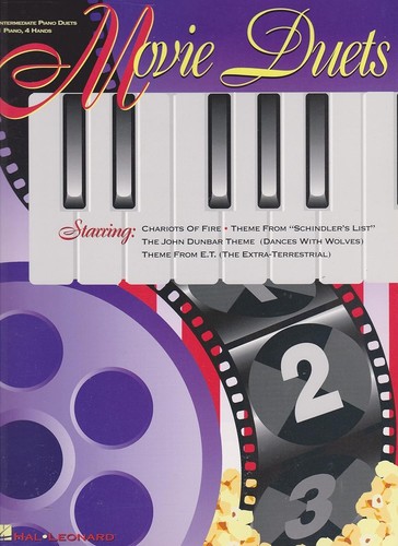 Movie duets intermediate piano - movie,