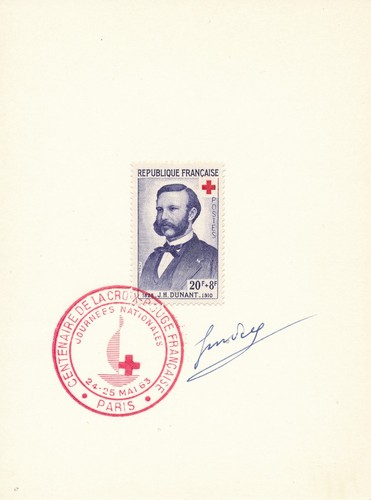 France croix rouge 1958 - croix,