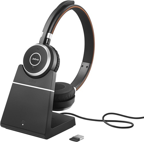 Casque stéréo jabra evolve - casque,