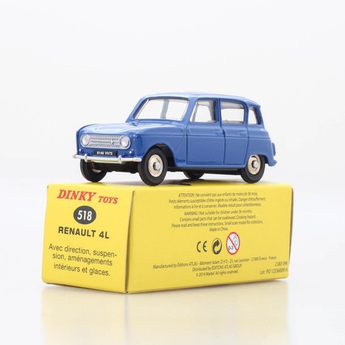 Dinky toys 518 renault - toys, 4l