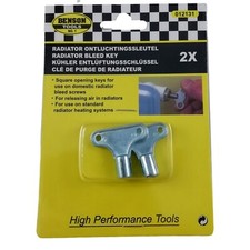 2 Clés de Purge d'Air Carrées 4 pans 5 mm pour Radiateur