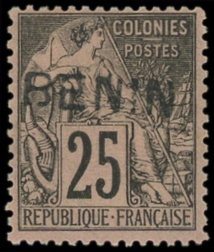 Benin cts noir sur - 25,