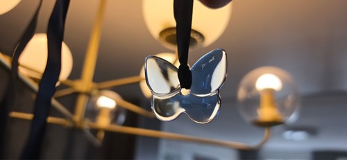 Pendentif baccarat lucky - 🦋,