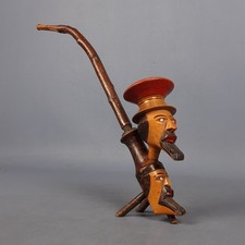 Pipe Sculpture Bois Sculpté 2