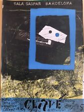 Affiche originale CLAVE 1975